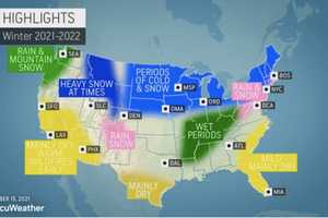 Snowfall Totals, Northeast Winter Weather Predictions Released By AccuWeather