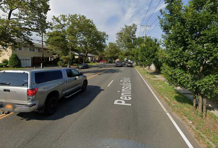 Peninsula Boulevard in Woodmere.