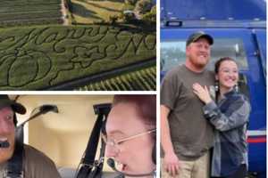 Visit The NJ Corn Maze That Farmer Made For Surprise Helicopter Proposal