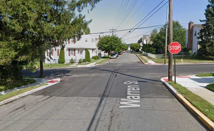 Area of Warren and Heckman Streets in Phillipsburg