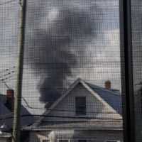 <p>View of the explosion from a nearby neighborhood.</p>