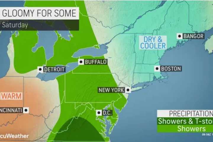 Weekend Washout? Here's How Long Unsettled Weather Pattern Will Linger In Region