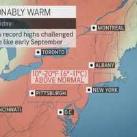 <p>Unseasonably warm weather is expected this weekend.</p>