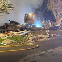 <p>A house was destroyed in Pine Plains</p>