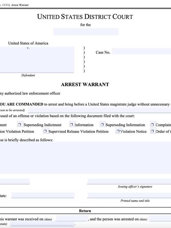 Alert Issued For Scams Involving Fake Arrest Warrants