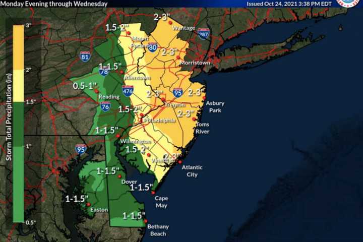 Flash Flooding Threatens NJ