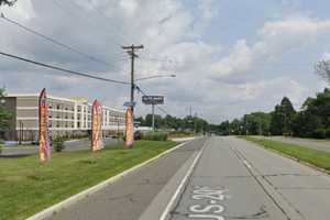 Tractor-Trailer Flips, Leaks Fluid On Route 206 South Jersey