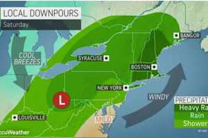 Not Over Yet: Second Round Of Soaking Rain Will Sweep Through Region Heading Into Halloween
