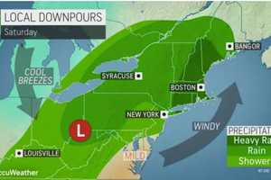 Not Over Yet: Second Round Of Soaking Rain Will Sweep Through Region Heading Into Halloween