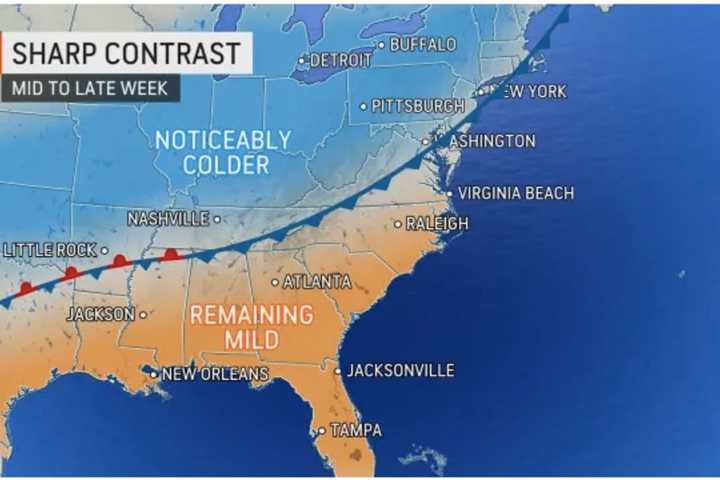 Forecasters Size Up Chance Of November Snow As Cold Air Arrives From Canada