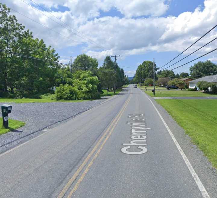 500 block of Cherryville Road in Lehigh Township