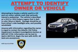 Police Look For Hit-Run Driver In Atlantic City