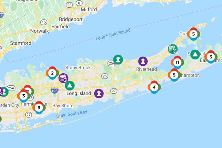 Storm With Gusty Winds Leads To Power Outages On Long Island