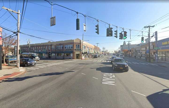 Franklin Avenue and Hempstead Turnpike in Franklin Square