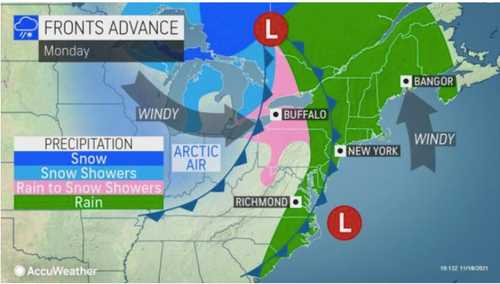 Pre-Thanksgiving Storm: Here's Latest On System That Will Bring Mix Of ...