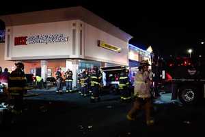 Six Firefighters Hospitalized After Battling Blaze At Shopping Center In Hudson Valley