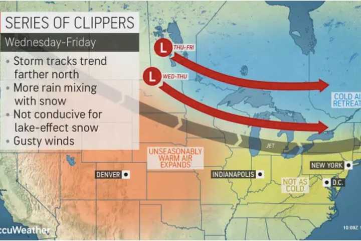 Separate Rounds Of Snowfall Will Be Followed By Potentially More Significant Storm