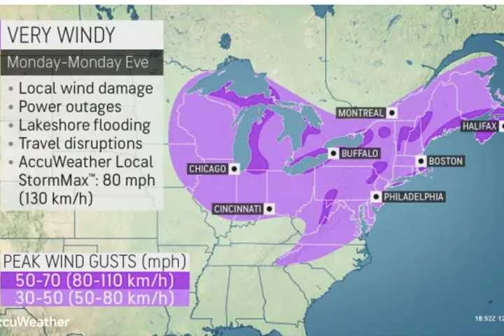 Active Weather Pattern Will Bring Separate Storms With Strong Wind Gusts, Snow