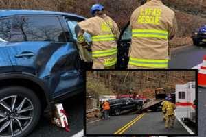 Trapped Victim Rescued In Morris County Crash