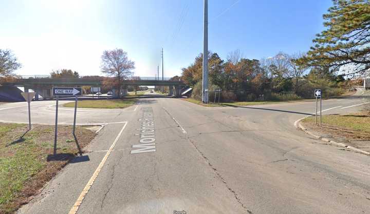 East Moriches-Riverhead Road at the intersection of County Road 111 in Eastport.