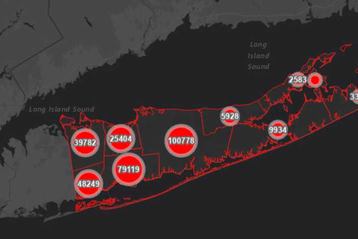 COVID-19: Long Island Positive-Test Rate Passes 25 Percent; Here Are Communities Most Affected