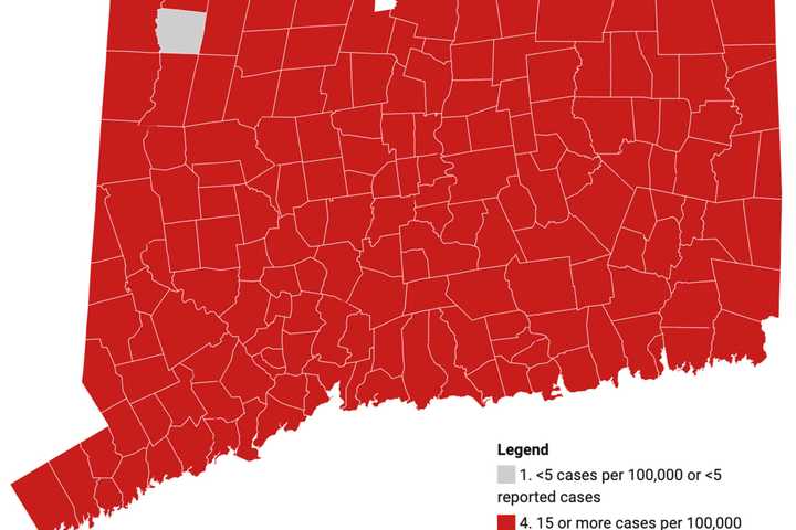 COVID-19: Infection Rate In CT Stays Over 20 Percent; New Deaths Reported