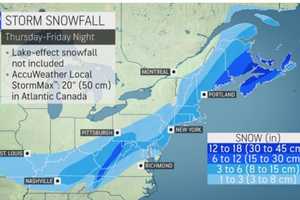 New Snowfall Projections Released For Winter Storm Taking Aim On Region