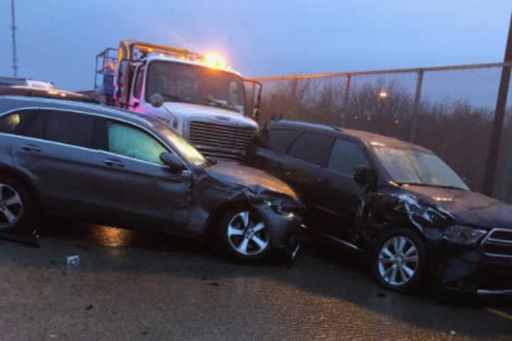 65 Cars Involved In Icy Crashes On Major NJ Roadway