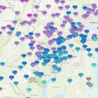 <p>Snow totals from Friday&#x27;s storm in Maryland.</p>