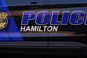 Firefighters Battle Warehouse Fire In Hamilton