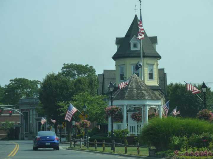 Downtown Amityville.