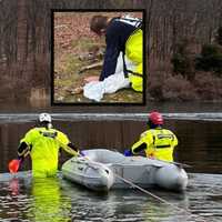 <p>A deer that had gotten trapped on a section of ice was rescued from a Hunterdon County reservoir Thursday afternoon, authorities shared in a touching series of photos.</p>