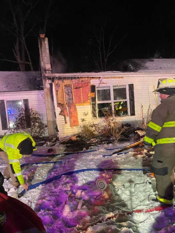 Fire Rips Through Warren County Home