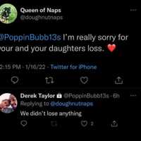 <p>Derek Taylor commented &quot;we didn&#x27;t lose anything,&quot; following the death of Jordan Cashmyer, whom he shares a daughter with.</p>