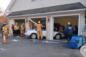 Car Slams Into Hunterdon County Home (Photos)