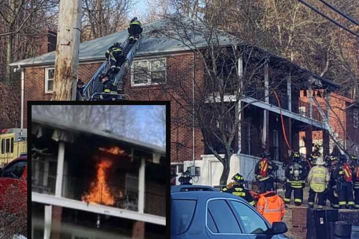 Morris County Firefighters Douse Balcony Blaze At Multi-Family Home (PHOTOS)