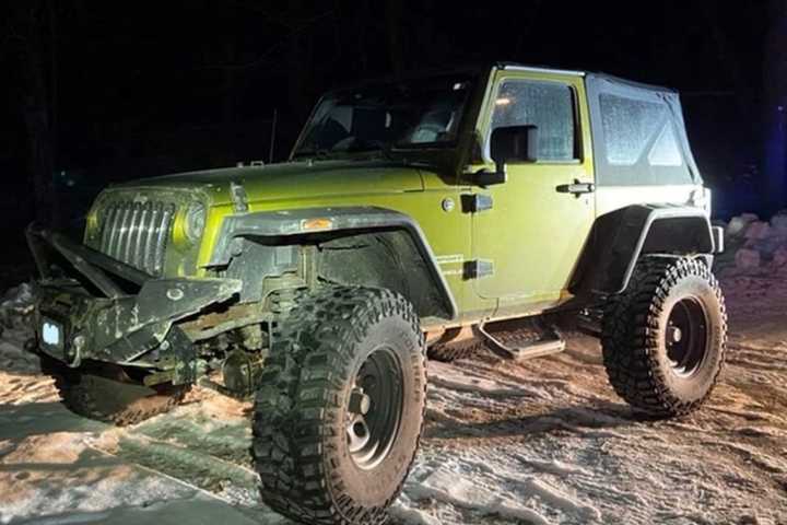 Suspect Nabbed In Litchfield County Stolen Jeep Case, Police Say