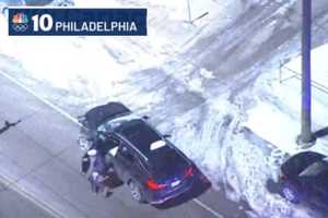 Aerial Video Tracks Carjacker's Philly Pursuit, Arrest After Stealing Car During NJ Test Drive