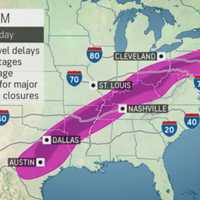 <p>Ice storm threatening the country.</p>