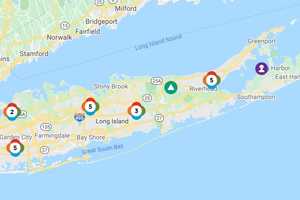 Power Outages Now Being Reported On Long Island As Wintry Storm Sweeps Through