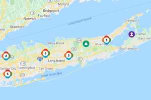 Power Outages Now Being Reported On Long Island As Wintry Storm Sweeps Through