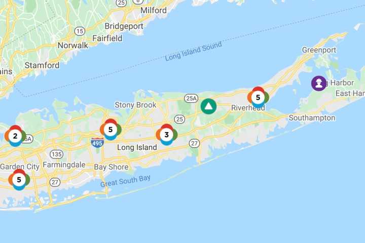 Power Outages Now Being Reported On Long Island As Wintry Storm Sweeps Through