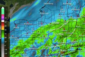 Arrival Of Icy Mix Of Freezing Rain, Sleet, Snow Causes Many School Closures