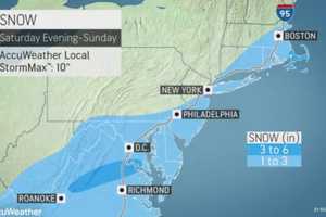 Snow Projections Released For End Of Weekend Storm In NJ