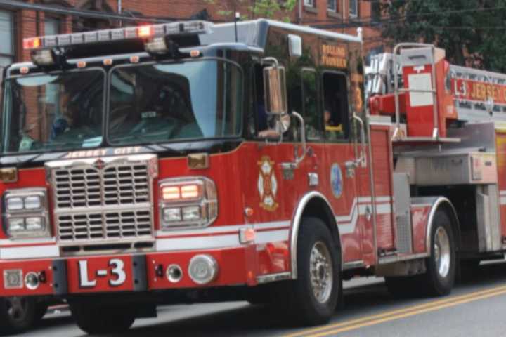 Three-Alarm Fire In Jersey City, Two Firefighters Taken To Hospital: Authorities