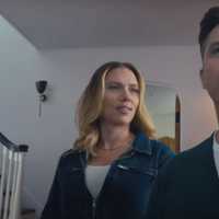 <p>Scarlett Johansson and husband Colin Jost.</p>