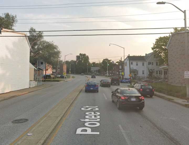 3800 block of Potee Street in Baltimore