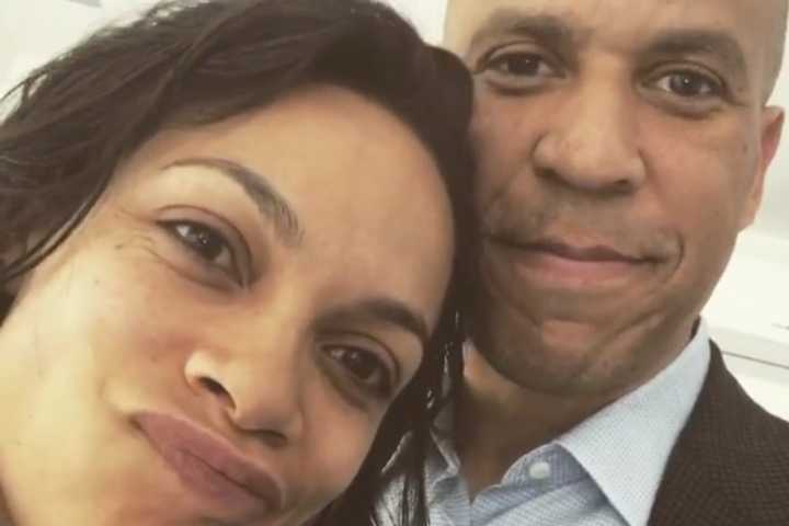 Valentine's Day Heartbreak: Cory Booker & Rosario Dawson Reportedly Call It Quits