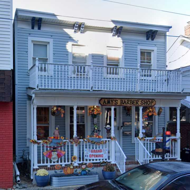 Amy’s Barber Shop on North Main Street in Wharton