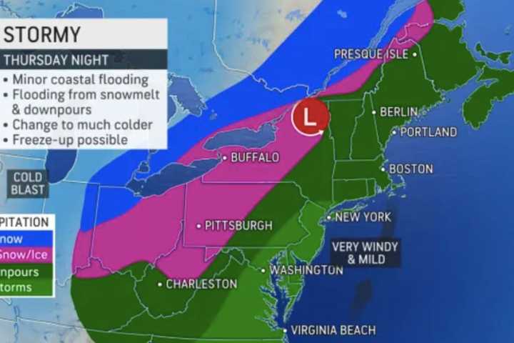 Tracking 'Hurricane-Like' Storm Expected To Slam Northeast